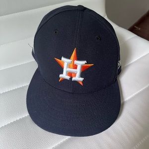 Houston Astros 2017 World Series Champions Baseball Hat, size 7 3/8